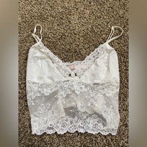 VICTORIA SECRET lace tank top